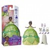 Disney Princess- Disney Princesse Styling Surprise Tiana Mini Jeu de poupée avec Robes et Accessoires, Jouets pour Filles à p