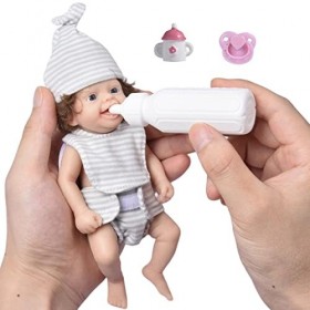 Générique Poupées réalistes pour Nouveau-nés - Poupée Nouveau-né Fille - Poupée bébé de 8 Pouces, poupée bébé Nouveau-né, Fai