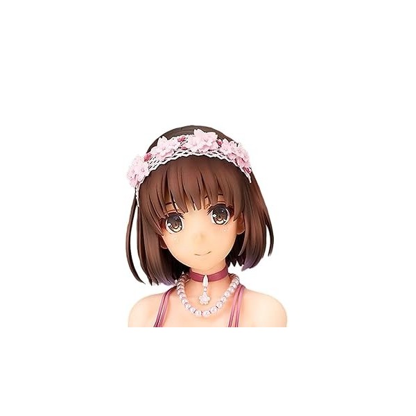 IMMANANT Personnage dAnime Figurine Ecchi Megumi Kato -Lingerie Ver.- 1/7 Objets de Collection animés Modèle de poupée Migno