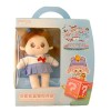 WUURAA 20cm Baby Doll Life-Like Reborns Play Doll Cotton Peluche Doll Poseable Dressup Cute Idol Doll pour Enfants Collector 