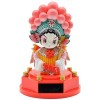 Drame Chinois Secouant La Tête Poupée Solaire Voiture Accessoires Ornements Jouets Bureau Art Décoration Chambre Magasin Mais