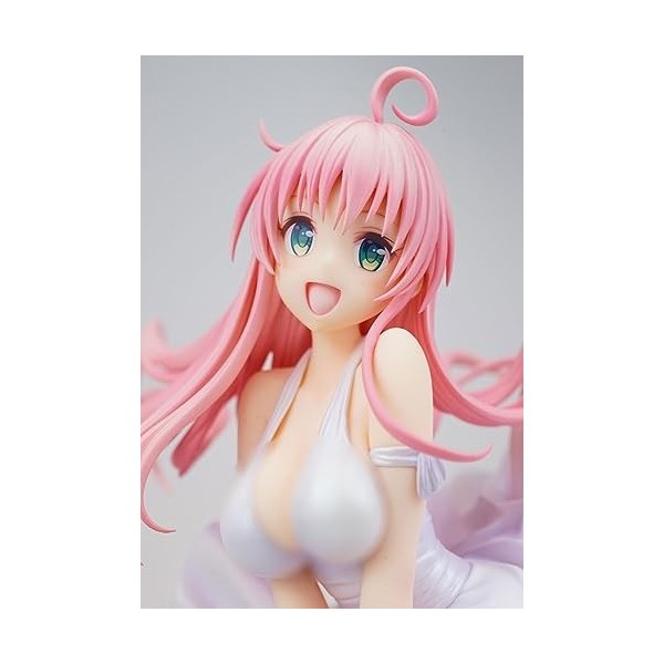 NEWLIA Figure Ecchi Fille Figurine danime -Lala Satalin Deviluke- Style Vestimentaire 1/7 Anime à Collectionner/modèle de Pe