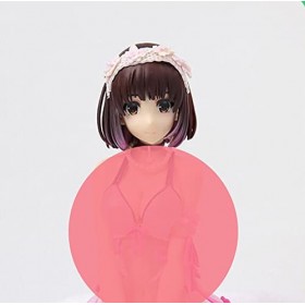 IMMANANT Megumi Kato -Lingerie Ver.- Figurine à léchelle 1/7 Statue de fille de figure danime jolie fille Figurine Ecchi Po