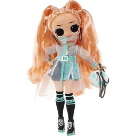 LOL Surprise OMG Sports Poupée Mannequin Kicks Babe-Super Star de Football avec 20 Surprises & Accessoires – À Collectionner 