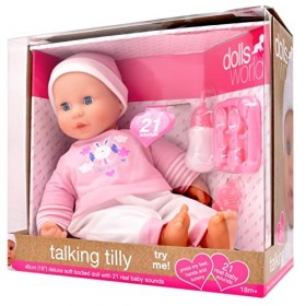 Dolls World Poupée Qui Parle Tilly