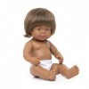 Miniland Poupée pour bébé garçon aborigène Australien 38 cm dans Une boîte de Vente au détail avec sous-vêtements 31047 