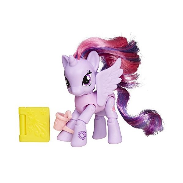 My Little Pony – Explore Equestria – Café Littéraire de Princesse Twilight Sparkle – Figurine Articulée & Accessoires