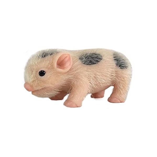 Poupée de cochon douce, poupée de bébé de cochon en silicone de 5 pouces, jouets mignons pour enfant de bébé de cochon, mini 