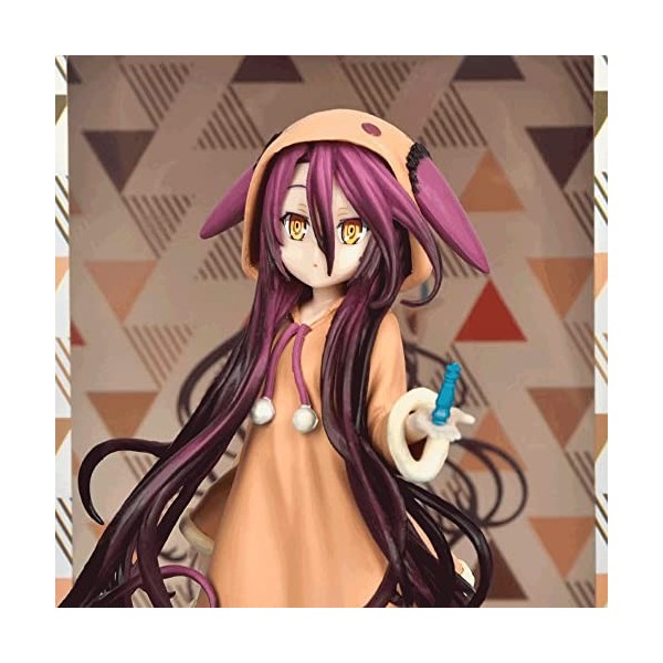 RIZWELLA 1/7 Anime Figure No Game No Life -Shuvi Dola- Ver.Action Figure Statue de poupée de Dessin animé Mignon H7.1 Pouces 