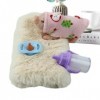 Shichangda Mini Jouet Cochon en Silicone - Mini poupée de Simulation réaliste, Reborn Pinch Toy,Élastique Faux Animal Ornemen