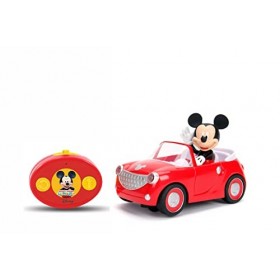 Jada - Disney - RC Mickey Roadster - Voiture Télécommandée - Figurine Mickey Incluse - Dès 3 Ans - 253074000ONL