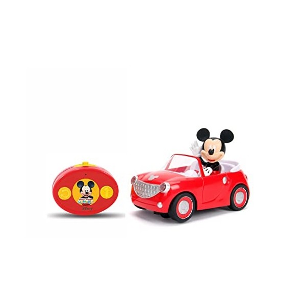 Jada - Disney - RC Mickey Roadster - Voiture Télécommandée - Figuri