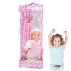 Poussette pour poupée Babies | Poussette Pliante pour avec poupée et Sucette - Funny Girl Play House Jouet Pliable Bébés Pous