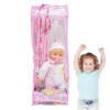 Poussette pour poupée Babies | Poussette Pliante pour avec poupée et Sucette - Funny Girl Play House Jouet Pliable Bébés Pous