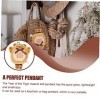 Toyvian Pendentif Pendentif 7 Pcs Tigre Année Peluche Poupée Mini Bébé Poupées Trucs Animaux Téléphone Jouet Feng Shui Charme