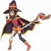 QDLONG Ce Monde Merveilleux Megumin Échelle 1: 6 Mignon Loli Belle Fille Anime Figure/Poupée/Statue/Modèle Adulte Anime Actio