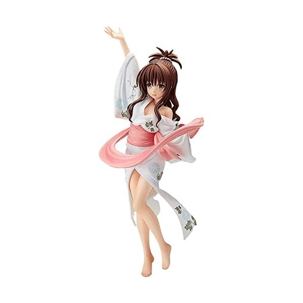 RIZWELLA Figure danime Figure 1/8 Yukata Ver. to Love-RU Darkness -Yuki Mikan- Statue de poupée de Dessin animé Mignon Ornem