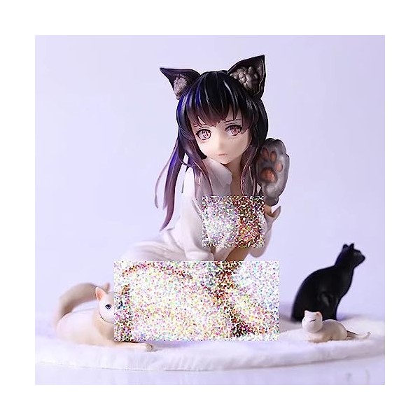 DHAEY Anime Figure 1/7 Cat Girl Mia Hentai Figuren Figurines daction Personnages de Bandes dessinées Modèle Collection PVC S