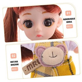 Toyvian 4 Ensembles Couple Poupée Décorations De Tableau De Bord De Voiture Décorations De Gâteau Jouets en Peluche Petites P