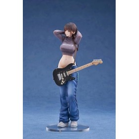 Gexrei Guitare MeiMei-1/7 Figurine complète/Figurine ECCHI/modèle de Personnage Peint/modèle de Jouet/PVC/Anime à Collectionn