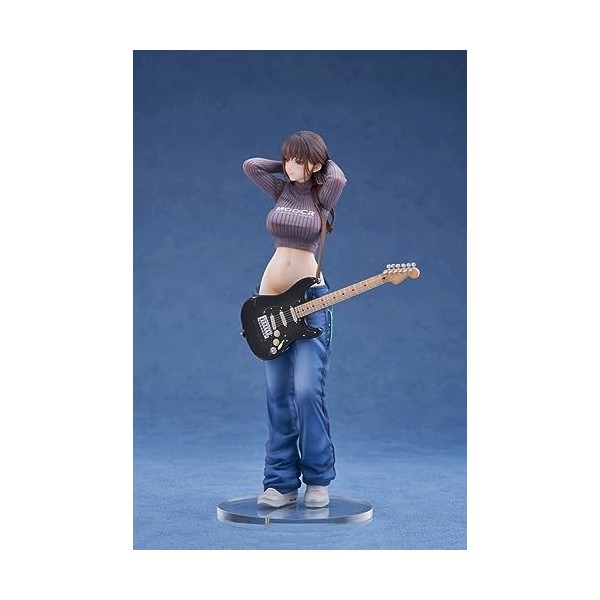 Gexrei Guitare MeiMei-1/7 Figurine complète/Figurine ECCHI/modèle de Personnage Peint/modèle de Jouet/PVC/Anime à Collectionn
