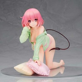 POMONO Ecchi Figure Anime Personnage Statues Jolie Fille Pyjama Cheveux Courts VER. Vêtements Amovibles Position Agenouillée 