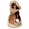 Toygogo Poupée de Collection Fille Victorienne en Porcelaine de 40cm