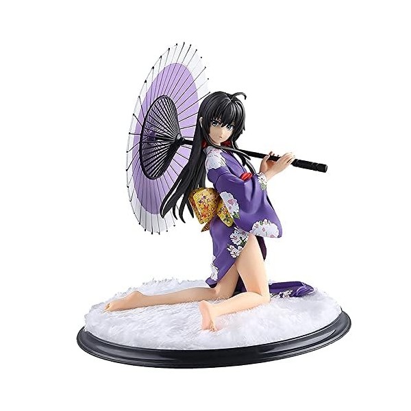 NEWLIA Figurine Ecchi Anime Figuren-Yukinoshita Yukino 1/6 Kimono Ver. Anime à Collectionner/modèle de Personnage PVC Statue 