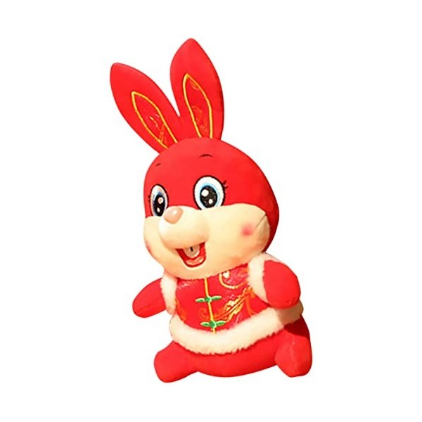 Cadeau Pâques Mascotte Voiture Chinoise De Festival Jouet Zodiac Nouveaux Jouets En Peluche La Forme Lapin Oreiller Décoratio