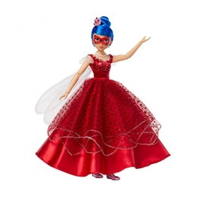 Miraculous Ladybug & Cat Noir The Movie Marinette Ball Dress Poupée Fashion | Poupée Miraculous Marinette 26 cm en Robe de Ba