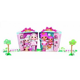 Lalaloopsy Sew Royal Fête de Princesse – Coffret de 7 poupées Princesses avec 4 Princesses & 3 Animaux, Largeur de 33,02 cm, 