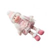 ibasenice 1 PC Fille Rose Poupée Saint Valentin en Peluche Jouet Poupées Faciales Décorations De Mariage en Peluche Poupée Fi