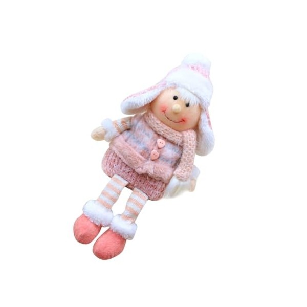 ibasenice 1 PC Fille Rose Poupée Saint Valentin en Peluche Jouet Poupées Faciales Décorations De Mariage en Peluche Poupée Fi