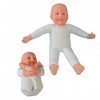 KZ55H Poupée bébé réaliste - Modèle de Massage dentraînement Passif pour poupée bébé - pour Nouveau-né Photographie Wrap Dol