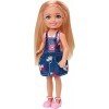 Barbie Mattel Club Chelsea Doll with Graphic Top and Jean Jumper