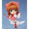 LYOUAE Figurine Anime Card Captor Kinomoto Sakura Q Version Figurines Jouet avec Accessoires Mobile Anime Personnage PVC Modè