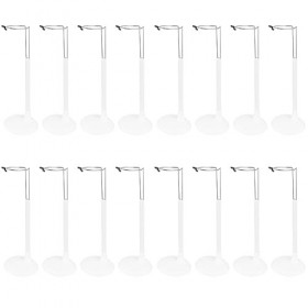 ibasenice 16 Pièces Cadre De Support De Poupée Jouets pour Enfants Jouet en Bois Jouets Miniatures Support DAffichage De Pou