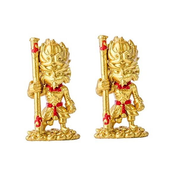 ibasenice 2 Pcs Ornements De Voiture Figurine De Voiture Tableau De Bord Poupée Ensembles De Jeu Décor De Table Figure Statue