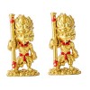 ibasenice 2 Pcs Ornements De Voiture Figurine De Voiture Tableau De Bord Poupée Ensembles De Jeu Décor De Table Figure Statue