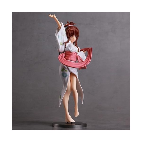 IMMANANT Anime Figure Girl Ecchi Figure to LOVEru Darkness -Yuuki Mikan- 1/8 Yukata Ver.Action Figurines Statue Jouet Mignon 