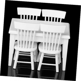 Toyvian 15 Pièces Jouets De Cuisine De Maison De Poupée Chaises De Salle à Manger Miniatures pour Noël Figurines Miniatures p