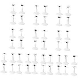 Totority 44 Pcs Cadre Marionnette avec Supports Mini Dollhosue Jambe Grand Stent Supports pour Enfant Poupées Action Peluche 
