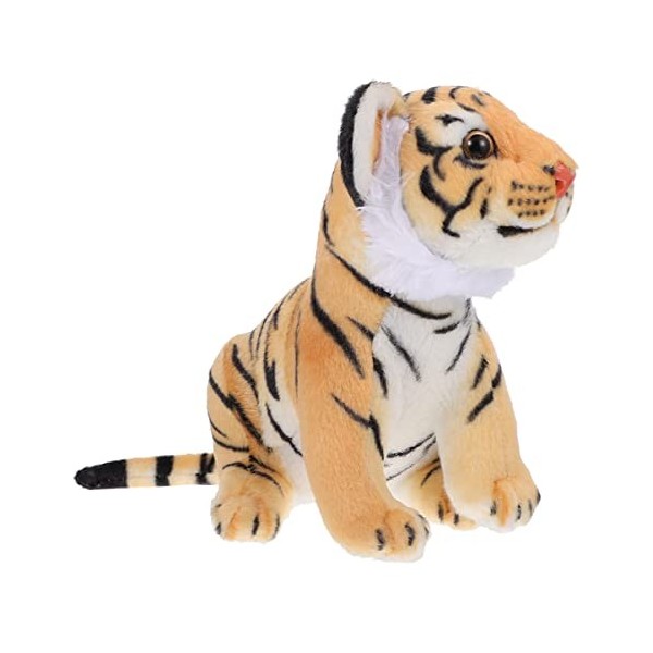 Toddmomy Peluche Tigre Peluches Jouet De Poupée Tigre Jouet De Petit Tigre Animal Lionceau Enfant Coton PP