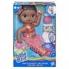 Baby Alive - Sirène et Bébé - Poupee Cheveux Noirs