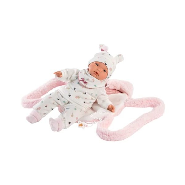 Llorens Llorens-38946 Poupée Joelle Llorona avec Crochet 38 cm, Multicolore 38946 