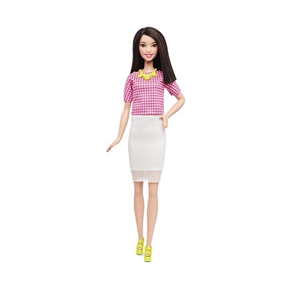 Barbie - DMF32 - Fashionistas 30 - Look Blanc Et Rose Extra