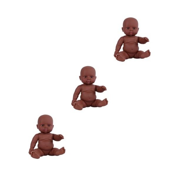 ibasenice 2 Pièces Jouets pour Enfants Jouets pour Bébés Enfants Cadeau Poupée Nouveau-Né Bébé