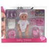 Dolls World - Poupée Baby Tinkles-Boisson et FA Pipi avec Riche Accessoires et Yeux Dormants, 38 cm, 08124