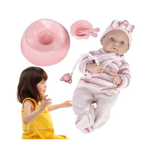 DUDOK Poupée pour Tout-Petits à Corps Doux - Jouets de poupée pour Tout-Petits - Coffret Cadeau pour garçons et Filles à part