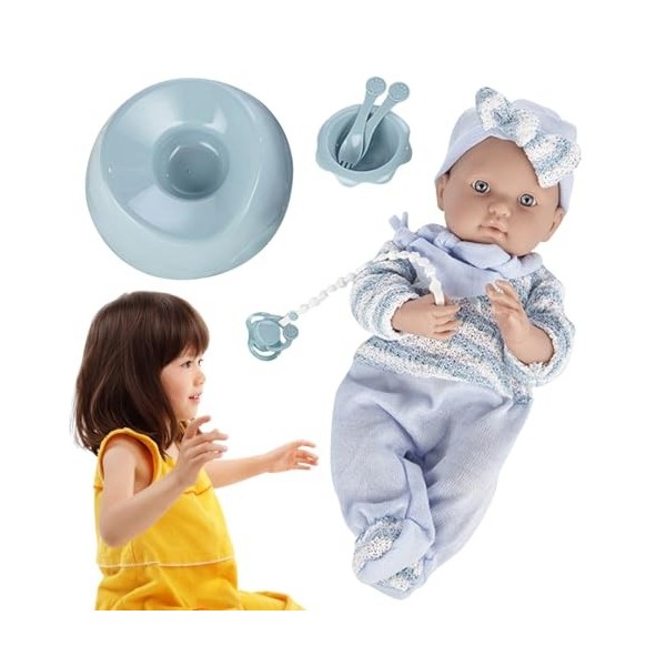 Toilet Poupée pour Tout-Petits à Corps Doux,Poupée pour Tout-Petits | Coffret Cadeau pour garçons et Filles à partir de 18 Mo